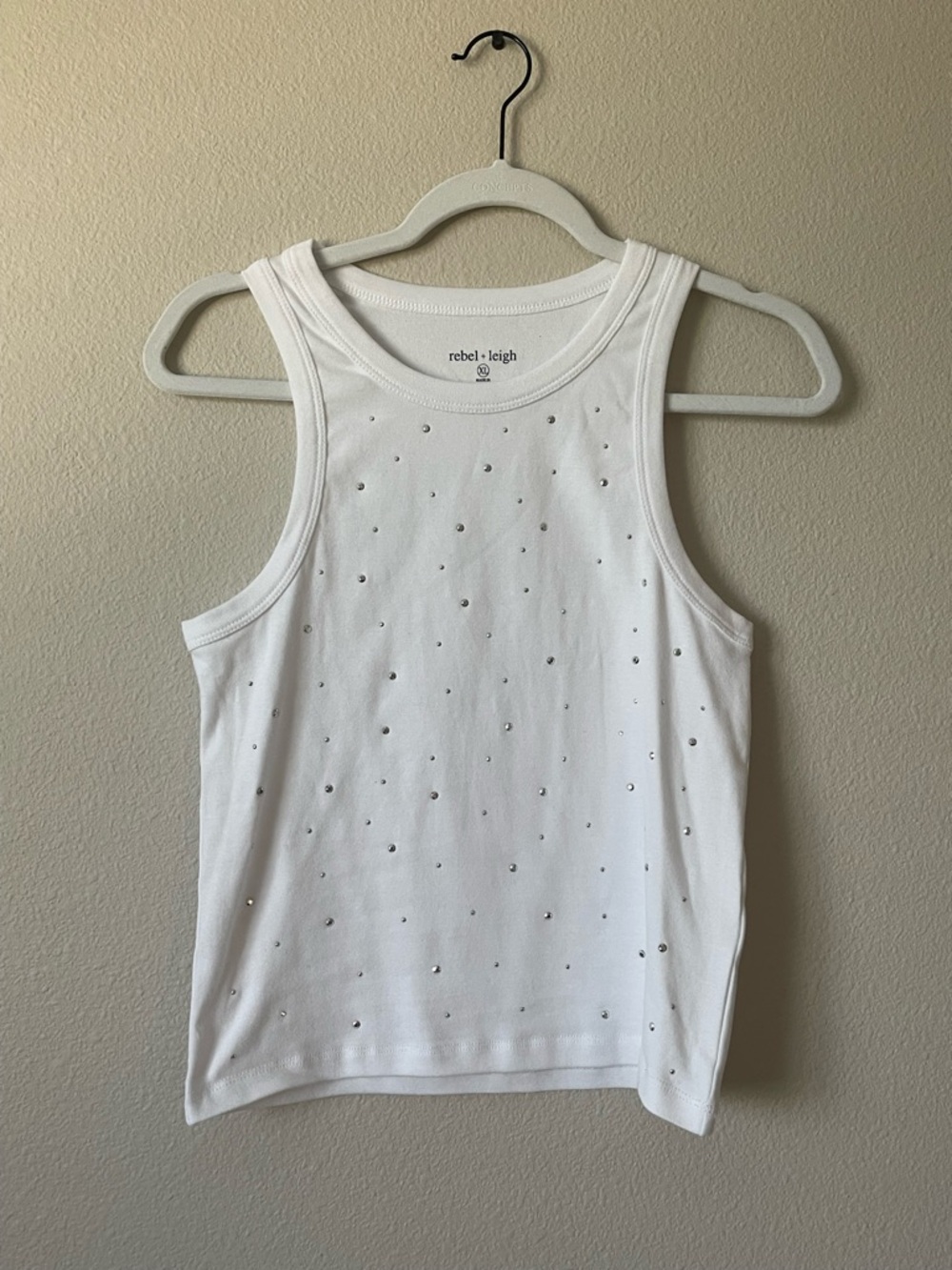 Rebel + Leigh studded tank XL
